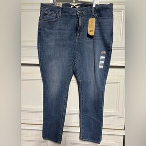 Levi’s skinny jeans blue plus size